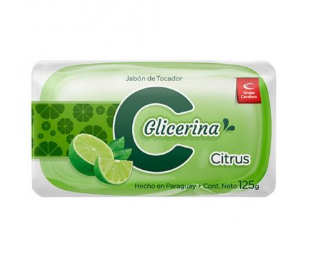 JABON C GLICERINA CITRUS 125gr