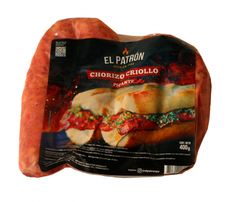 CHORIZO CRIOLLO PICANTE EL PATRON
