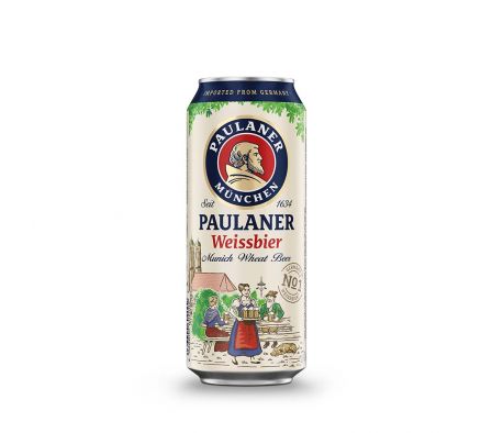 CERVEZA PAULANER WEISSBIERM 500cc LATA