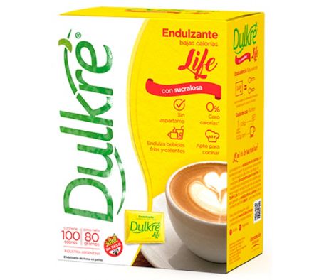 EDULCORANTE DULKRE SUCRALOSA EST.100 sob.