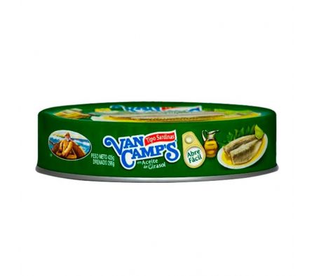 SARDINA VAN CAMPS EN ACEITE 225gr