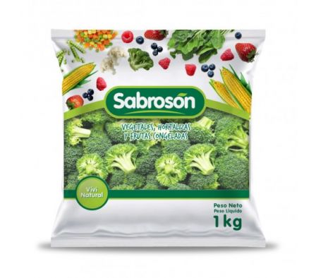 BROCOLI FIORET SABROSON CONGELADO X1 KG.
