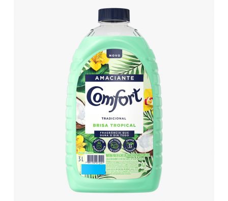 SUAVIZANTE COMFORT BRISA TROPICAL 3Lt