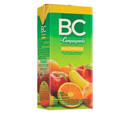 JUGO BC MULTI FRUTA 200gr