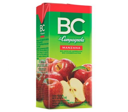 JUGO BC MANZANA 200gr