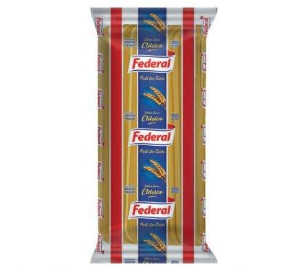FIDEO FEDERAL TALLARIN CASERO 400gr GRUESO 