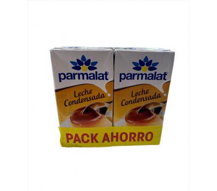LECHE CONDENSADA PARMALAT PACKX2 UHT 395 GR