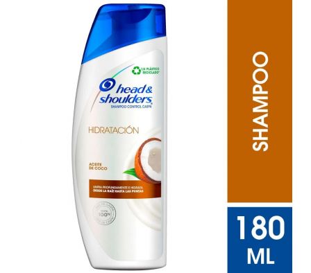 SHAMPOO HEAD&SHOULD.HIDRAT COCO 180ML