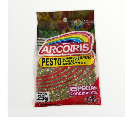 CONDIMENTO PESTO ARCO IRIS  25 GR