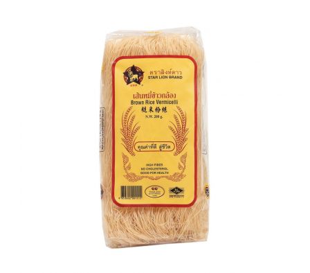 Z-FIDEO DE ARROZ INTEGRAL LION 200GR