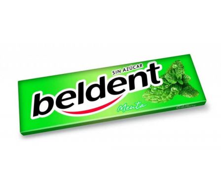 CHICLE BELDENT MENTA 10GR NUEVO