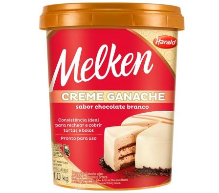 CREMA GANACHE BLANCO 1kg HARALD