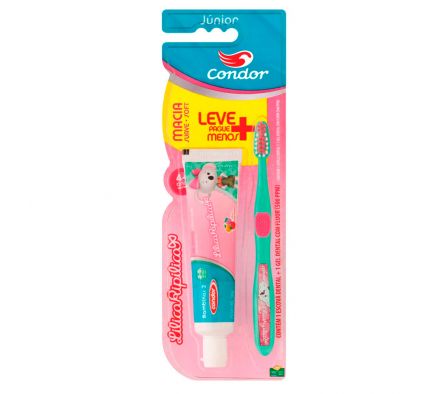 KIT CONDOR GEL+CEPILLO DENTAL JR