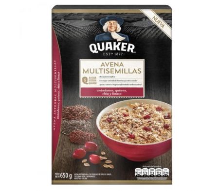 AVENA MULTISEMILLAS ARAND QUAKER 600gr