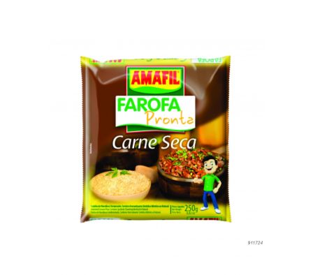 FAROFA DE MANDIOCA CARNE SECA 250gr