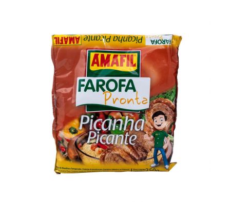 FAROFA MANDIOCA PICAÑA PICANTE 250gr