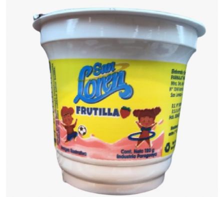 BEBIDA LACTEA SAN LOREN FRUTILLA 120gr POTE 