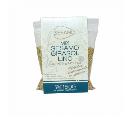 MIX SEMILLAS TOSTADAS SESAMI 150gr