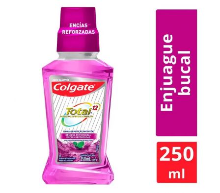 ENJUAGUE BUCAL COLGATE TOTAL12 GUM 250ml