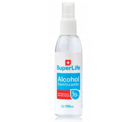 ALCOHOL SUPERLIFE 70%  110ml.