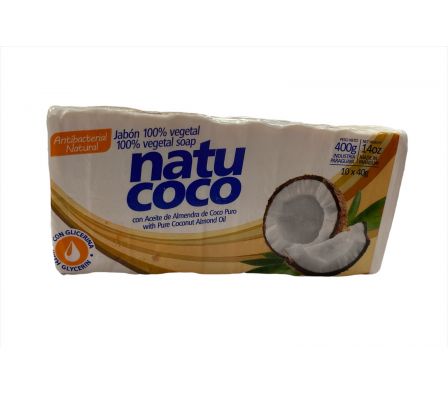 JABON COCO PURO NATU COCO BLANCO 400gr