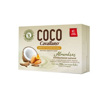 JABON COCO CAVALLARO ALMENDRAS EST.100gr