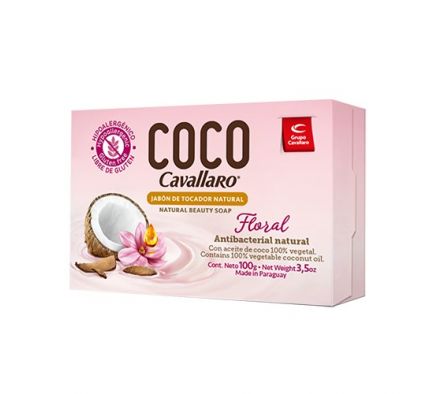 JABON COCO CAVALLARO FLORAL EST.100gr