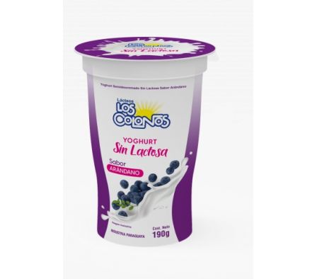 YOGHURT SIN LACT. L. COLONOS ARANDANO 190 GR