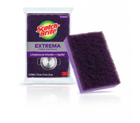 ESPONJA SCOTCH BRITE EXTREMA LIMPIEZA+ RAPIDA