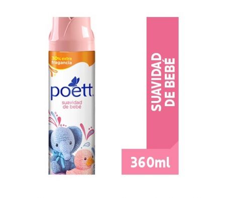 DESOD. AMBIENTE POETT SUAV.BEBE 360ml AEROSOL