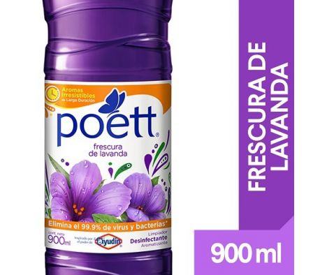 LIMPIADOR LIQUIDO POETT LAVANDA 900ml