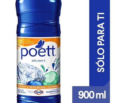 LIMPIADOR LIQUIDO POETT SOLO PARA TI 900ml