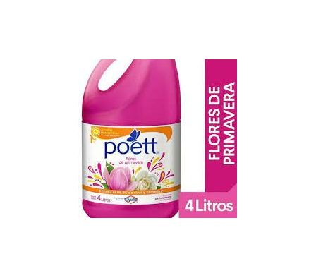 LIMPIADOR LIQUIDO POETT PRIMAVERA 4 LT