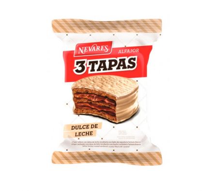 ALFAJOR NEVARES TRIPLE BLANCO 60gr