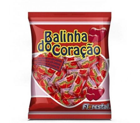 CARAMELO FLORESTAL CORAZON FRUTILLA 500gr