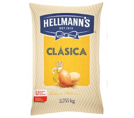 MAYONESA HELLMANNS BOLSA 2.755KG