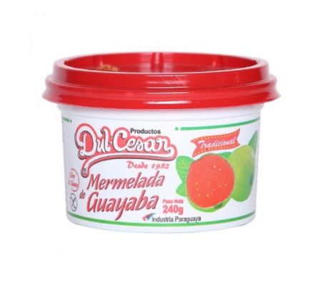 MERMELADA DE GUAYABA DUL-CESAR 240gr
