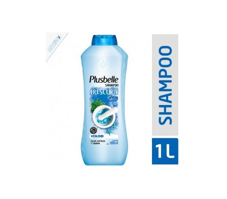 SHAMPOO PLUSBELLE FRESCURA 1lt