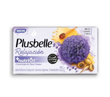 JABON PLUSBELLE RELAJACION 120gr
