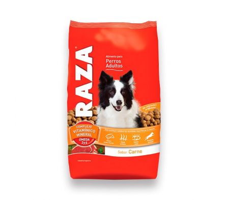 ALIMENTO P/PERRO RAZA CARNE ADULTO 21kg
