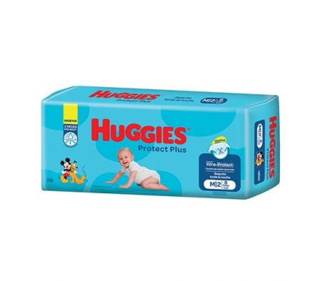 PAÑAL HUGGIES PROT PLUS MED.REG 8un
