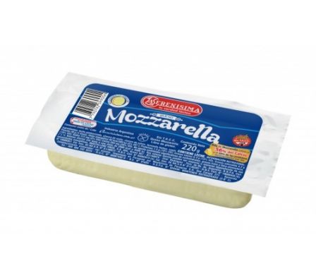 QUESO SIN LACT. MOZZARELLA LA SEREN. 220 GR.