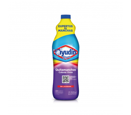 LAVANDINA AYUDIN ROPA COLORES VIVOS 1,5 LT