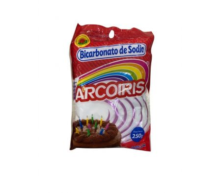 BICARBONATO DE SODIO PAQ.250GR ARCOIRIS