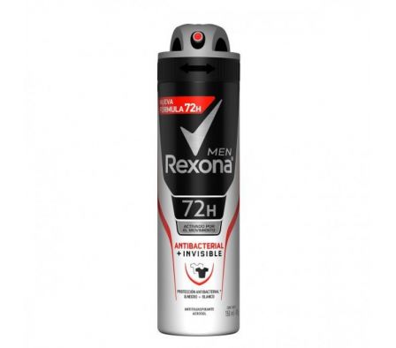 DESODORANTE REXONA MEN ANTIB INV.AER.150ML