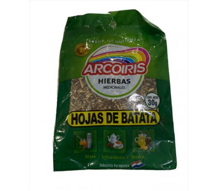 HOJA DE BATATA ARCOIRIS 30 GR