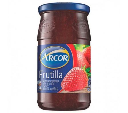 MERMELADA ARCOR FRUTILLA 454gr FRASCO