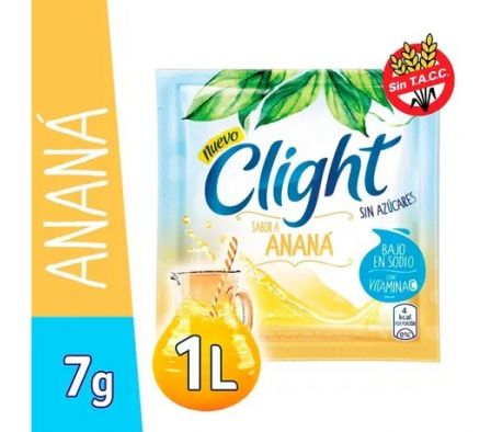 REFRESCO CLIGHT ANANA VITC+D 7gr