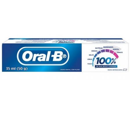CREMA DENTAL ORAL-B PRO-SALUD 100% 50gr.