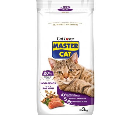 ALIM P/ GATO MASTER CAT HOGAREÑO 3KG